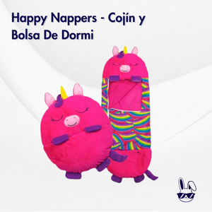 ❤️❤️Happy Nappers - Cojín y Bolsa De Dormir(1.30cm)