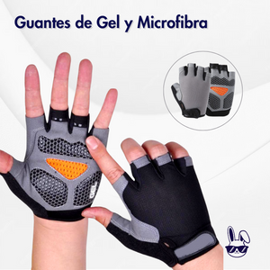 Nuevos guantes de gel y microfibra antideslizantes para deporte