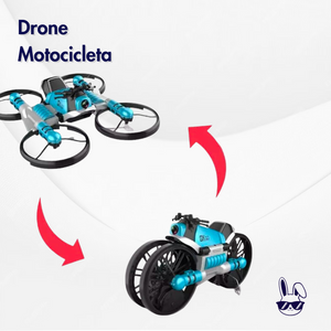 Drone-Motocicleta 2 en 1 🚁➡️🏍️