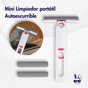 Nuevo Mini Limpiador Portatil Autoescurrible Multiusos
